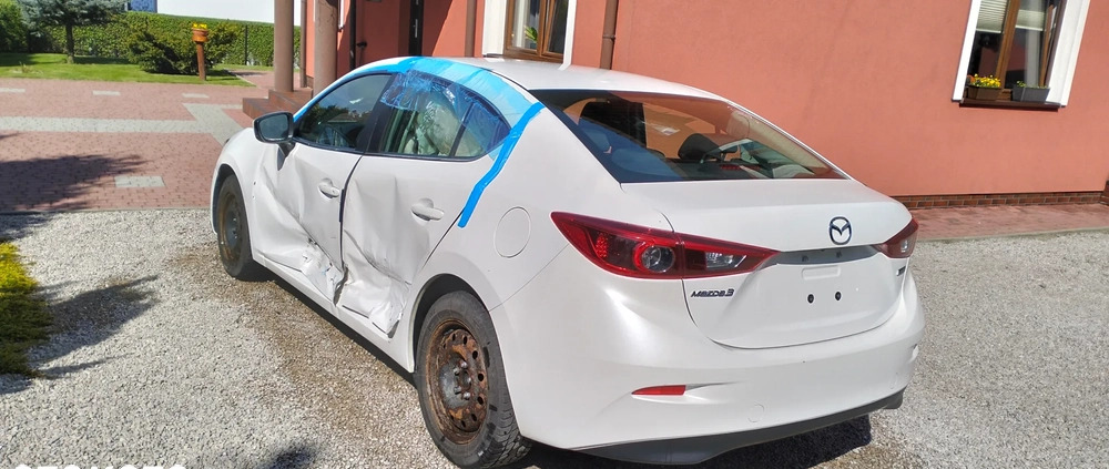 Mazda 3 cena 49300 przebieg: 128219, rok produkcji 2018 z Mysłowice małe 191